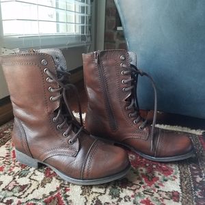 Brown Leather Boots